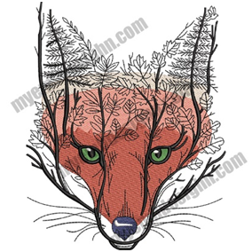 Cute Wolf EmbroideryFiles for Proficient Stitching