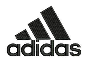 Download High-Quality Adidas AngleEmbroidery Work of art for Machines